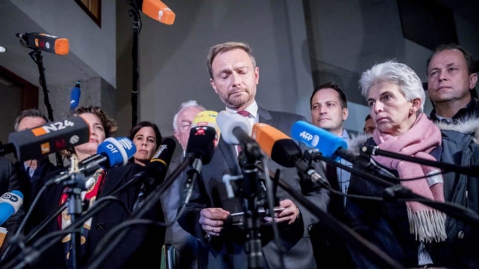 Christian Lindner, Chef der deutschen FDP: «Es ist besser, nicht zu regieren, als falsch zu regieren.»