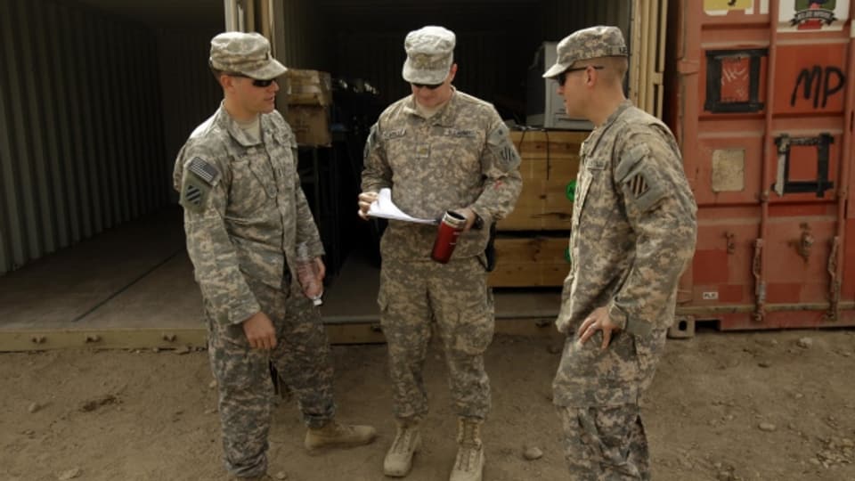 Die US-Truppen im Irak sind auf lokale Partner angewiesen im Kampf gegen den Terrorismus.