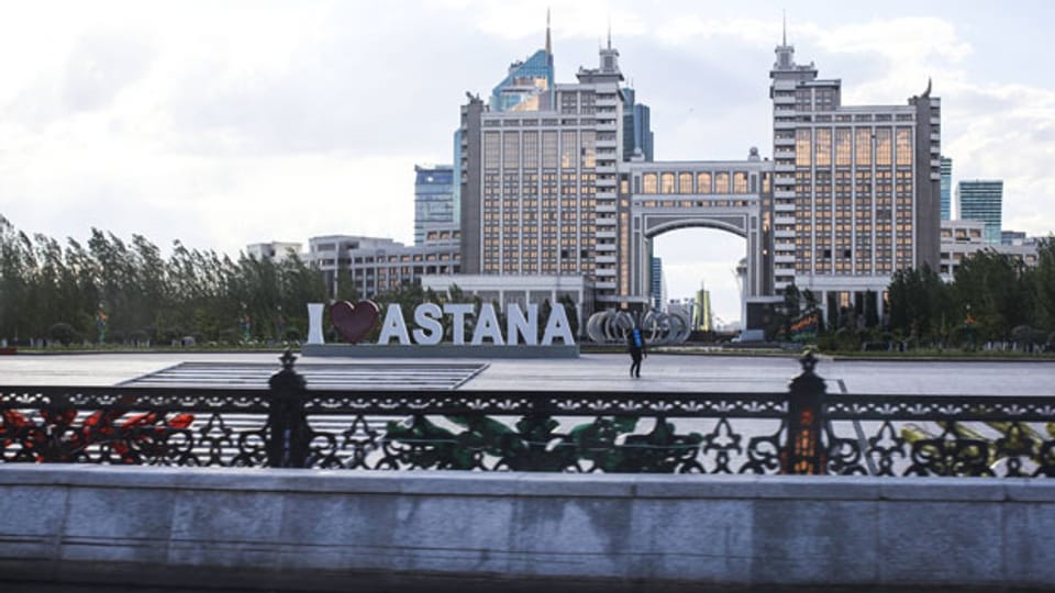 Astana, die Hauptstadt von Kasachstan.