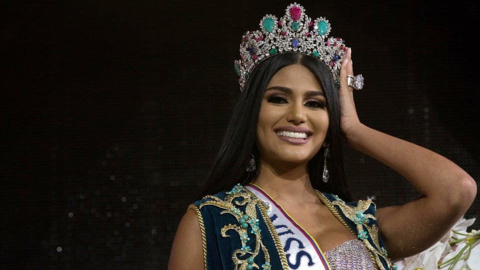 Schönheitswahlen gewinnen bedeutet oft eine grosse Karriere - hier die Miss Venezuela 2017 Sthefany Gutierrez.
