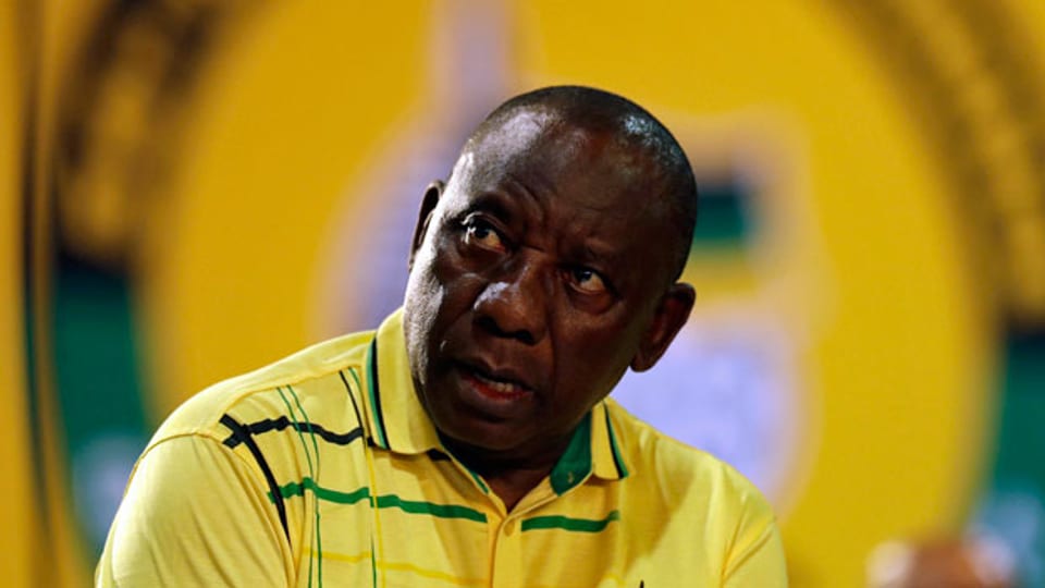 Der neue Präsident des süafrikanischen ANC heisst Cyril Ramaphosa.
