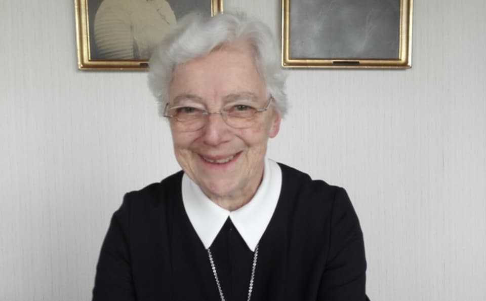 Schwester Hildegard Huber, Leiterin der Gemeinschaft Liebfrauenschwestern.