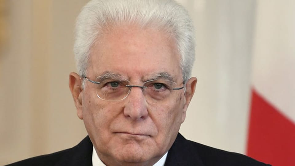 Staatspräsident Sergio Mattarella.