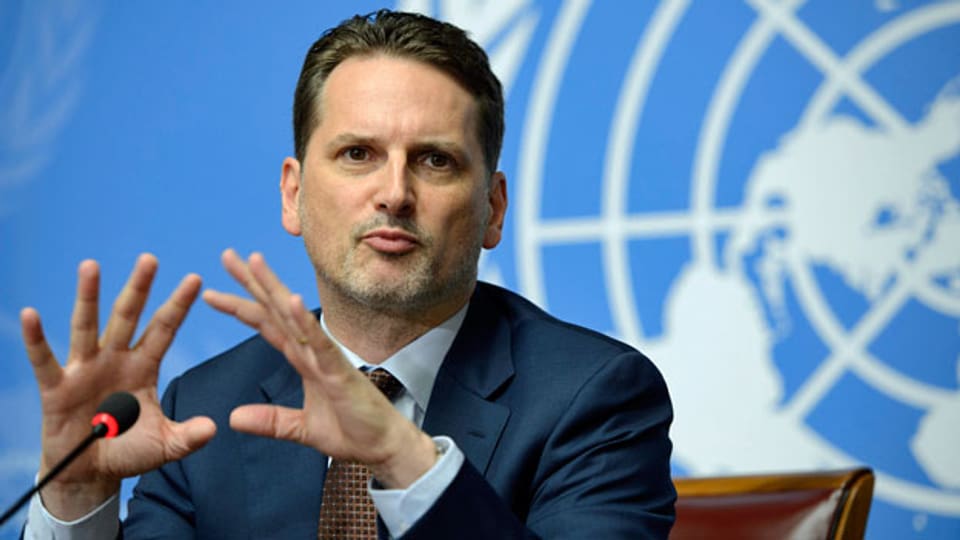 Pierre Krähenbühl, Direktor des Palästinenserhilfswerks UNRWA.