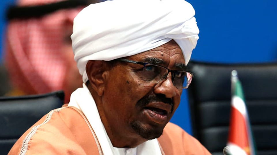 Sudans Präsident Omar al-Bashir. Sein Einfluss ist in Gefahr.