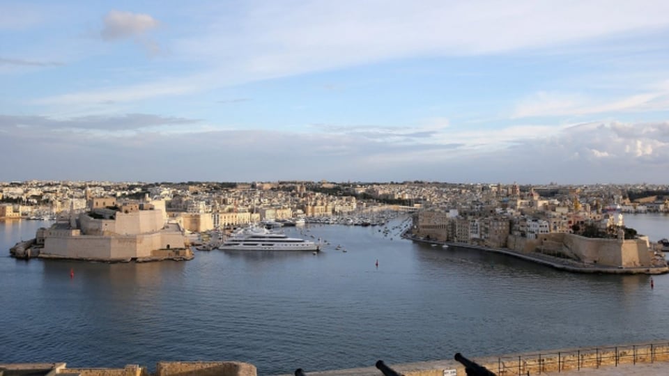 Der Hafen der maltesischen Hauptstadt Valletta.