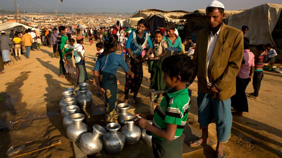 Rohingya-Flüchtlingslager in Balukhali im Süden von Bangladesch.