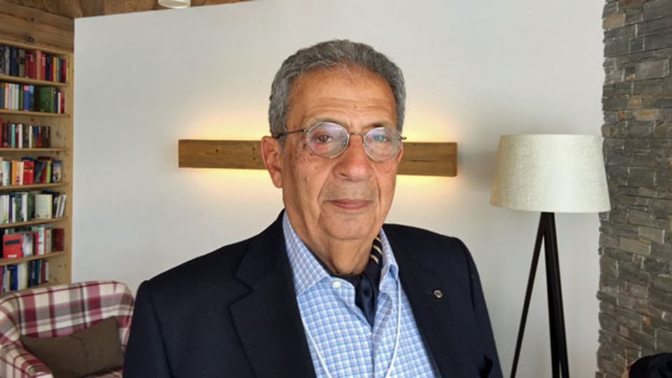 Amr Moussa, ehemaliger ägyptischer Aussenminister.
