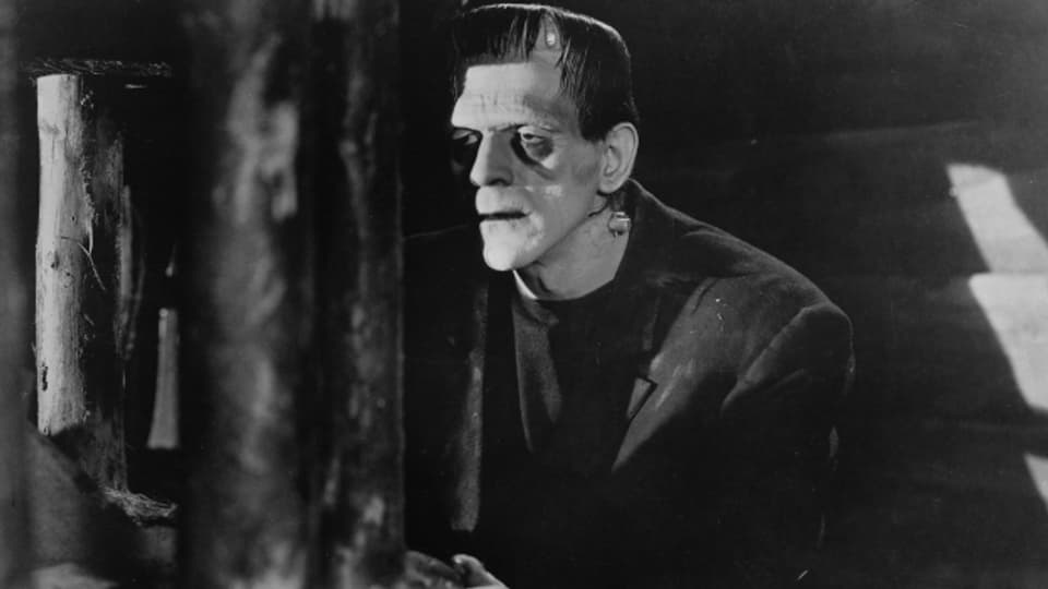 Die Filmversion: Frankensteins Monster.