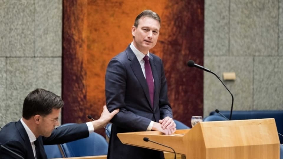 Der niederländische Aussenminister Halbe Zijlstra am 13. Februar 2018.