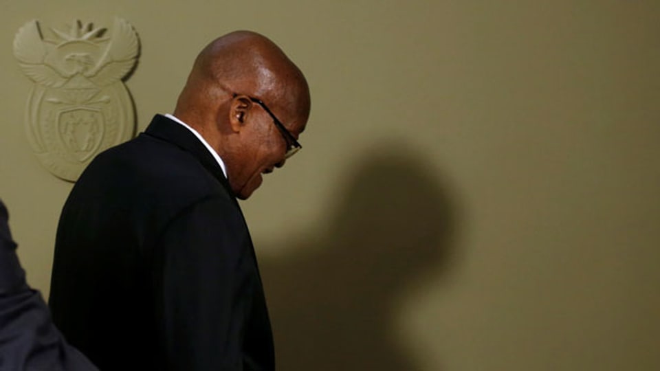 Südafrikas Präsident Jacob Zuma in Johannesburg.