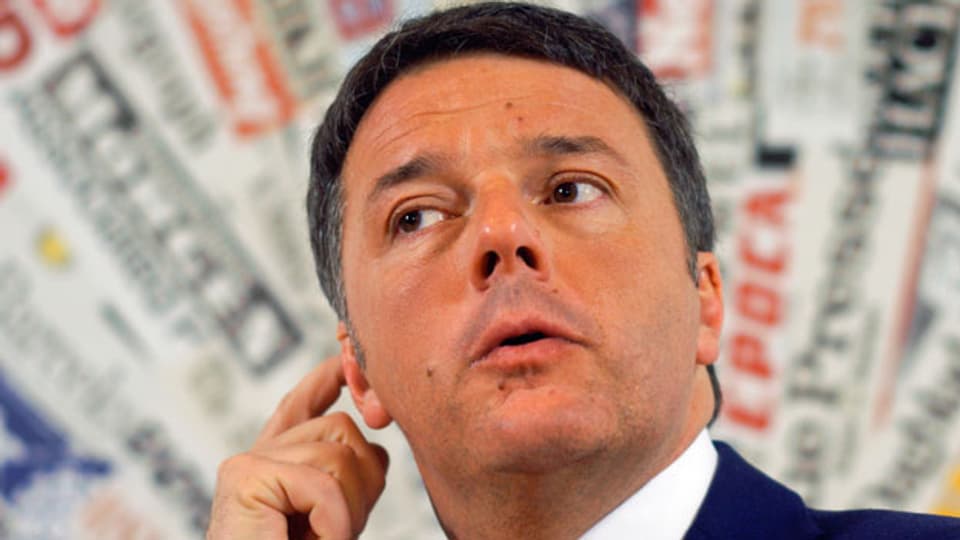 Premier Matteo Renzi.
