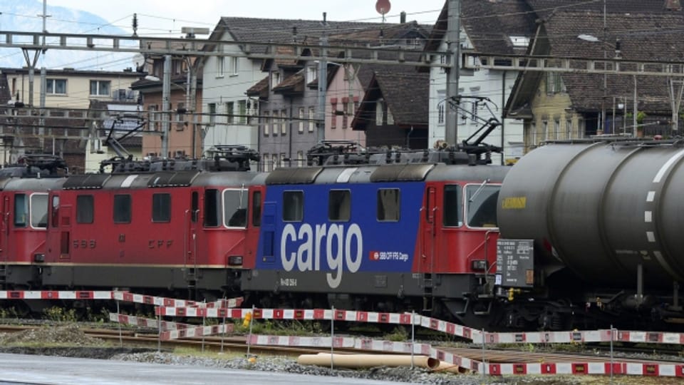 Güterzug von SBB Cargo.