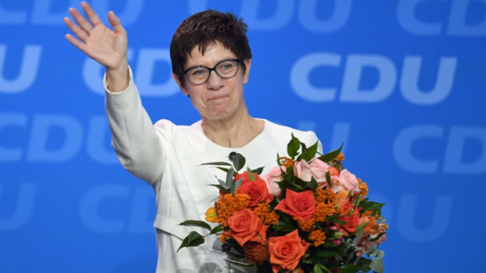 Annegret Kramp-Karrenbauer, die neue CDU-Generalsekretärin.