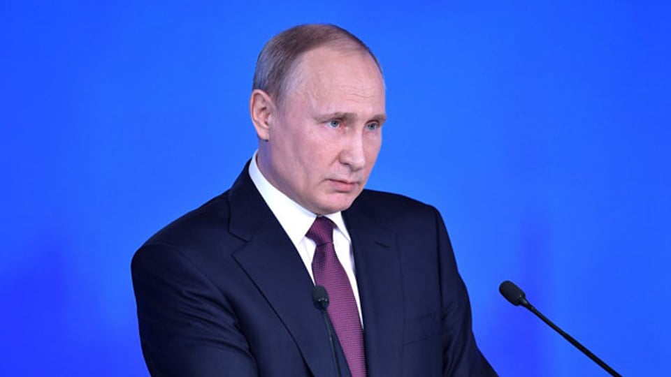 Wladimir Putin, russischer Staatschef.