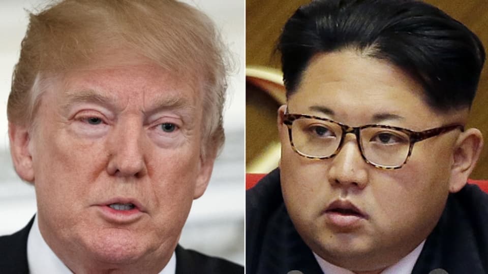 Wollen sich treffen: US-Präsident Donald Trump und der Nordkoreanische Machthaber Kim Jong Un.