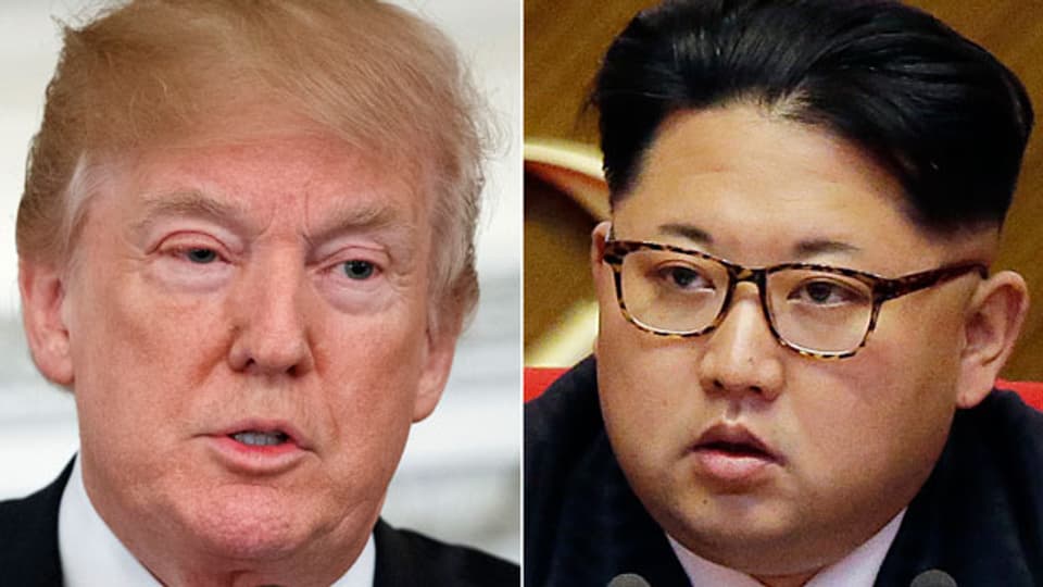 US-Präsident Donald Trump und Nordkoreas Diktator Kim Jong-Un.