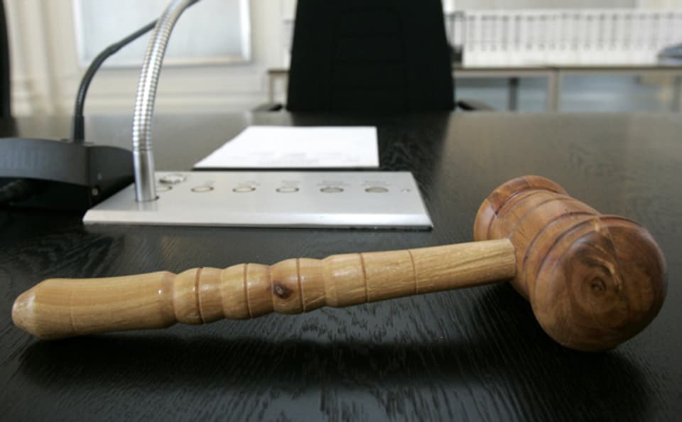 Der Hammer eines Richters (Symbolbild)