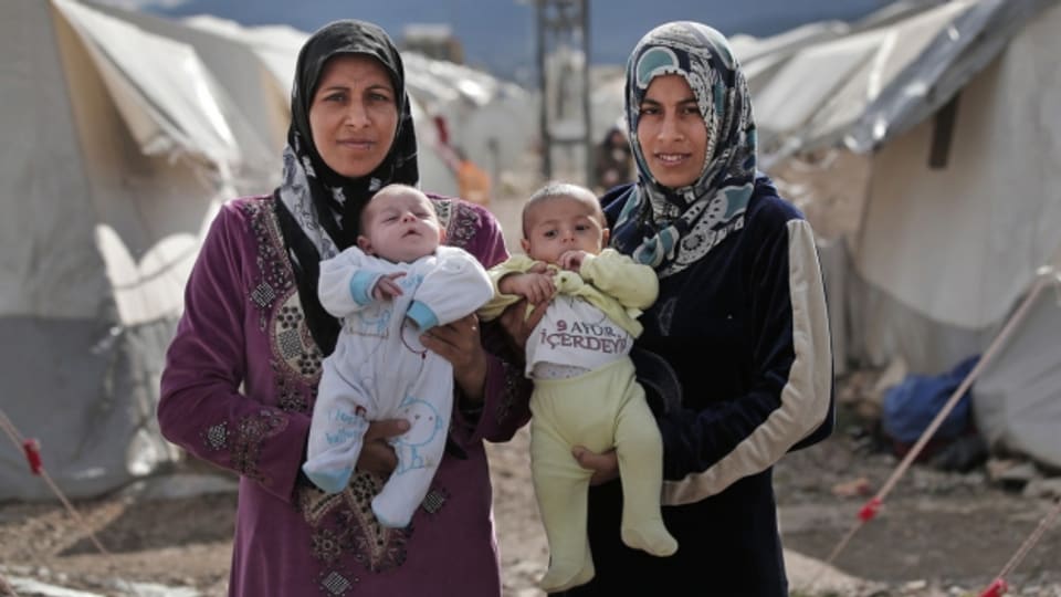 Gemäss der EU funktioniert das Flüchtlingsabkommen mit der Türkei - hier syrische Flüchtlinge in einem Camp im türkischen Islahiye