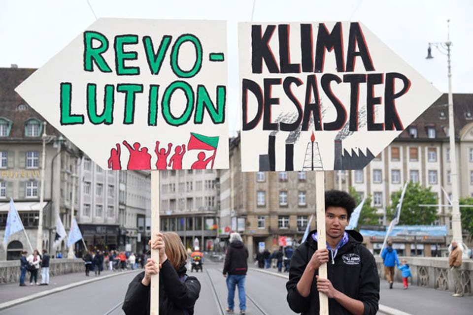 Demonstration in Basel