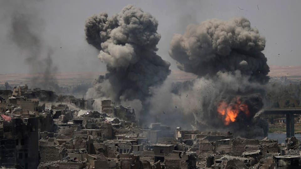 Symbolbild. Angriff vom IS in Mosul im Irak.