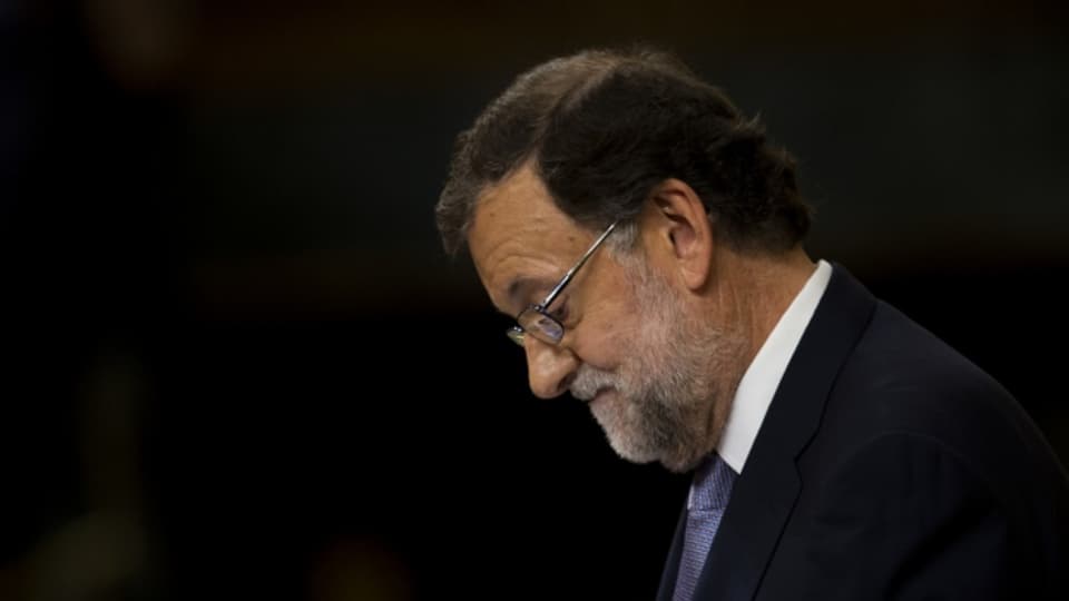 Für den spanischen Ministerpräsidenten Mariano Rajoy wird's eng.