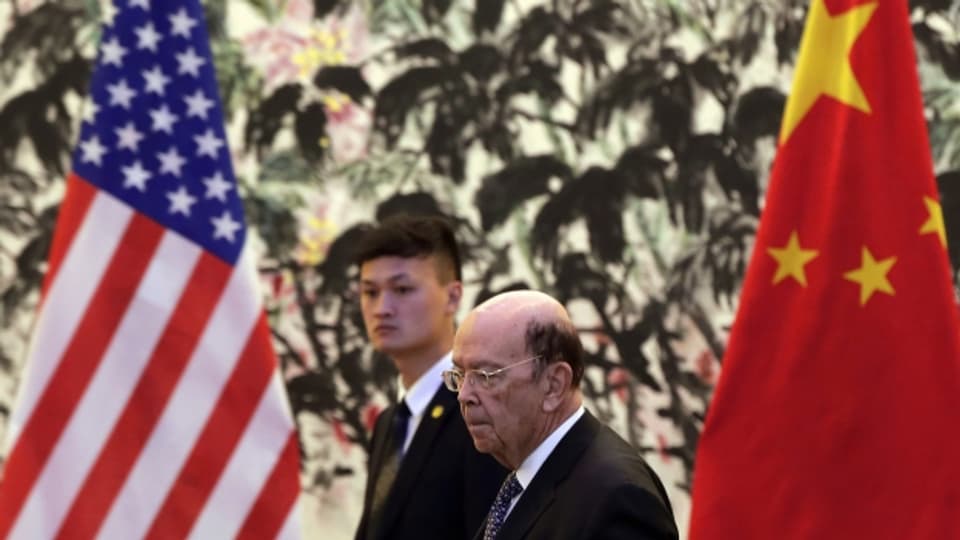 US-Wirtschaftsminister Wilbur Ross in China.