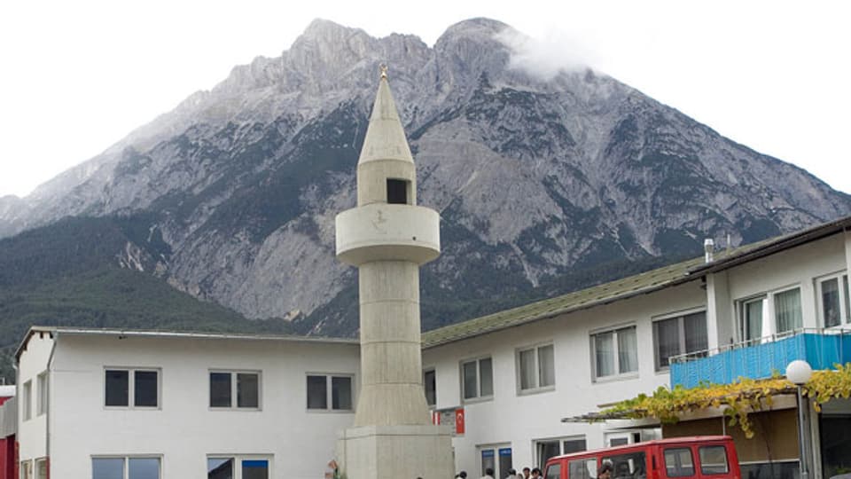Moschee in Telfs, Österreich.