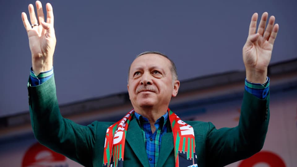 Recep Tayyip Erdogan, türkischer Präsident.