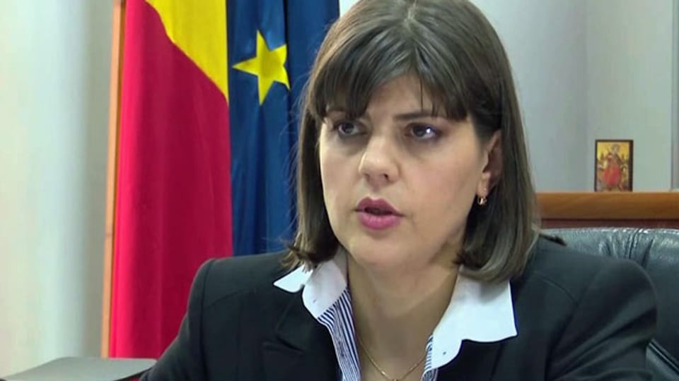 Laura Kövesi, die Chefin der Antikorruptionsbehörde DNA.