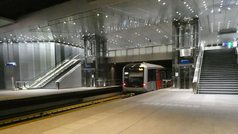 Neue U-Bahn-Linie in Amsterdam.