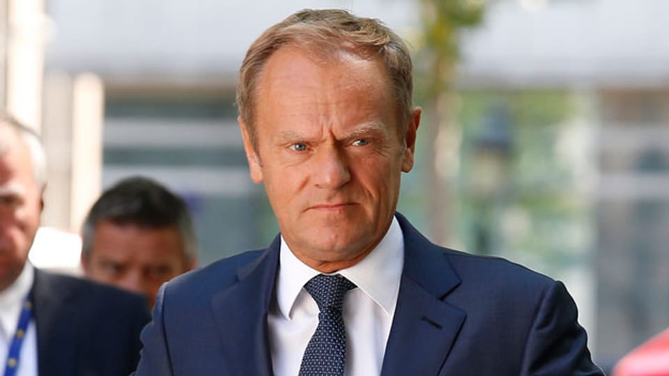 Der Präsident des Europäischen Rates, Donald Tusk.