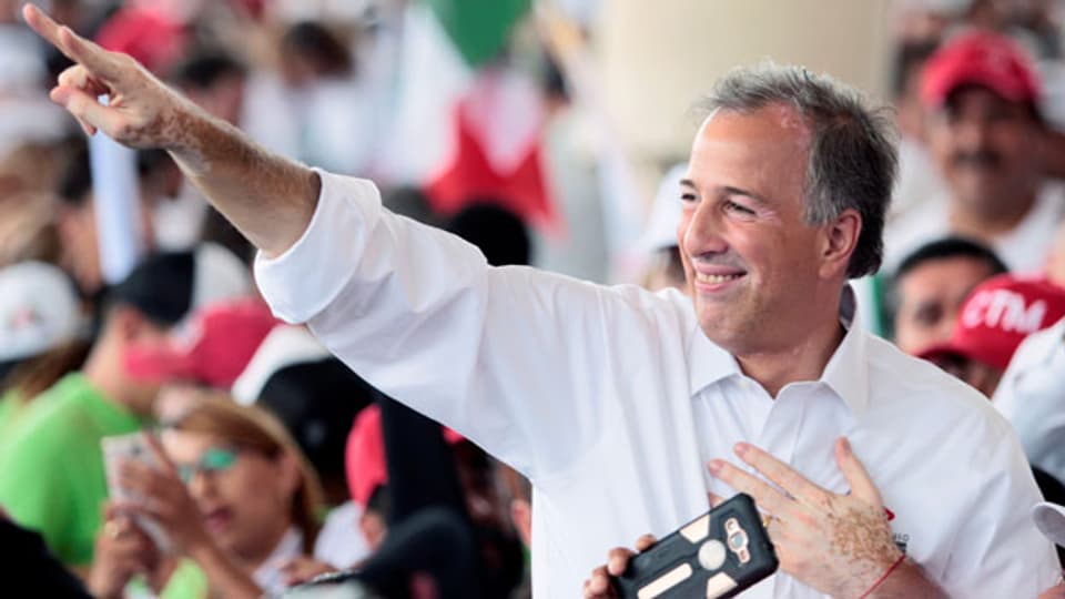 Der mexikanischer Präsidentschaftskandidat Jose Antonio Meade.