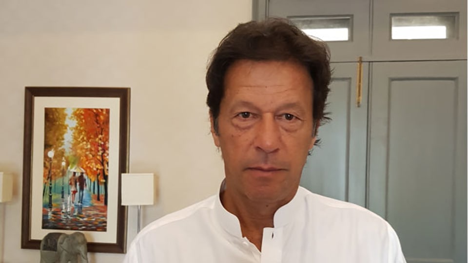 Der frühere Kricket-Star Imran Khan.