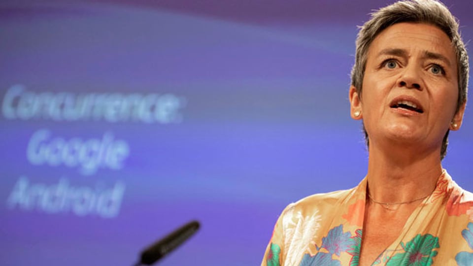 EU-Wettbewerbskommissarin Margrethe Vestager.