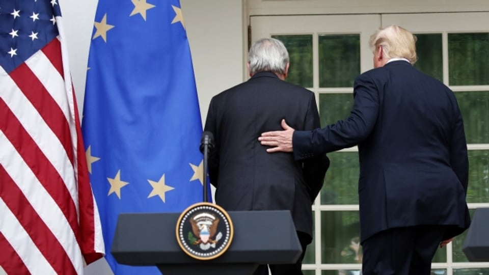 Annäherung statt Eskalation: Die USA und die EU wollen den Handelsstreit beenden.