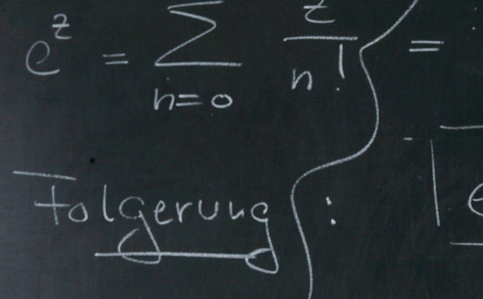 Eine mathematische Formel (Symbolbild)