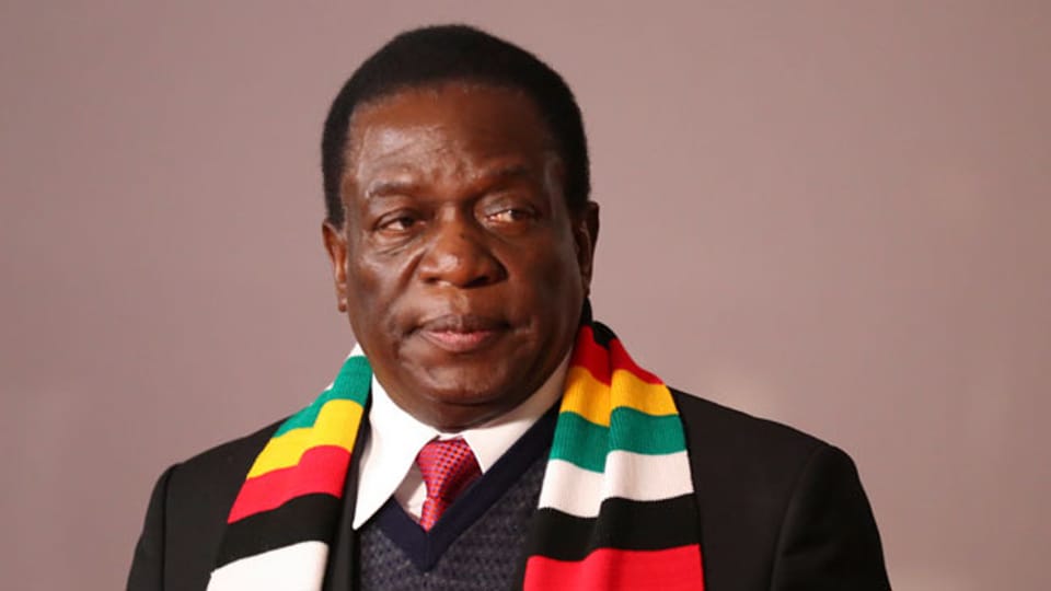 Emmerson Mnangagwa, Präsident Simbabwe.