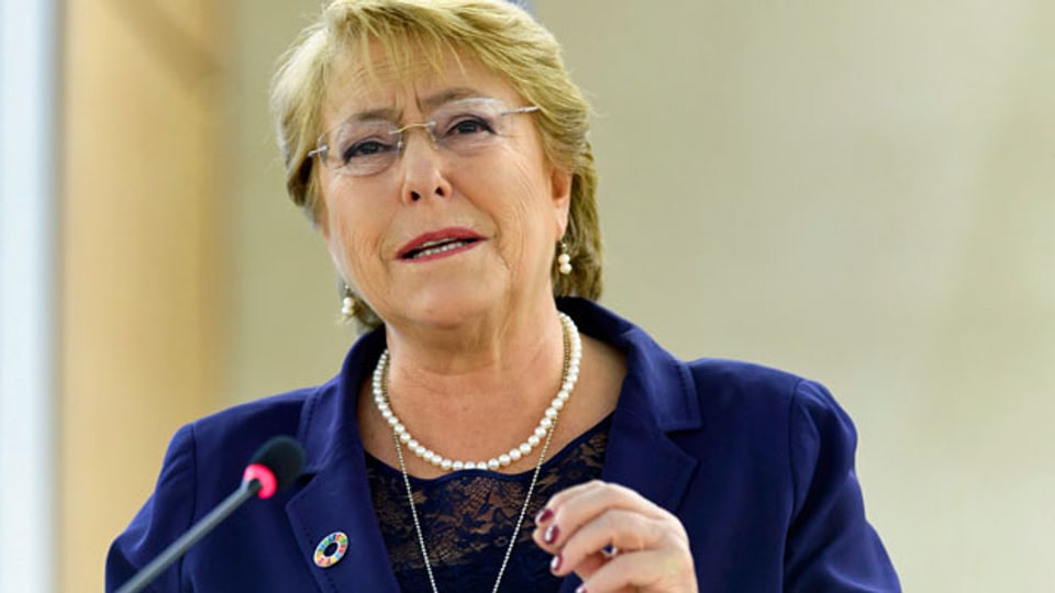Die ehemalige chilenische Präsidentin Michelle Bachelet soll die neue Uno-Kommissarin für Menschenrechte werden.