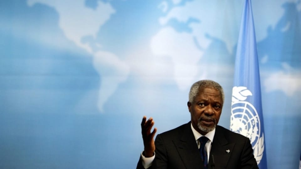 Kofi Annan wollte die Welt friedlicher und gerechter machen.