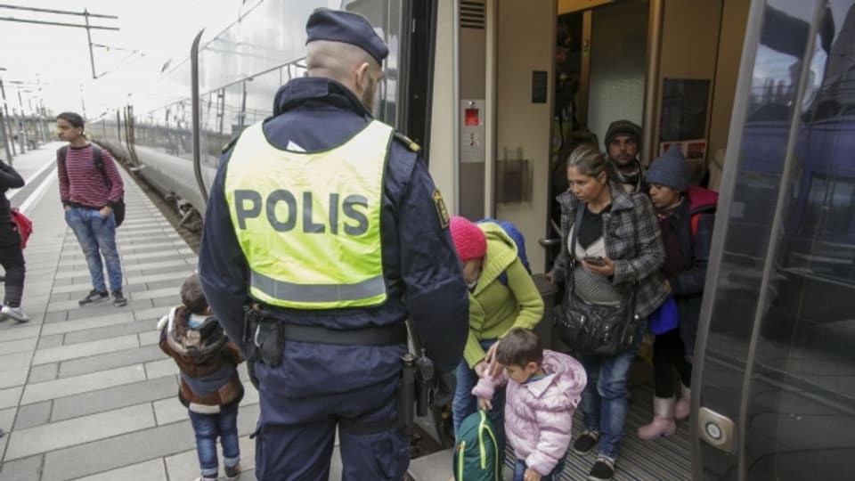 Migration - das Thema im schwedischen Wahlkampf.