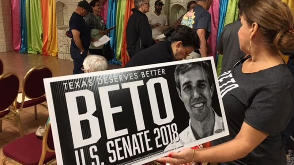 Freiwillige kämpfen für Beto O‘Rourke, der Ted Cruz aus dem Senat jagen will.