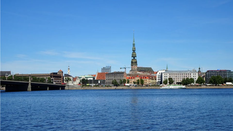 Blick auf Riga, Hauptstadt von Lettland.