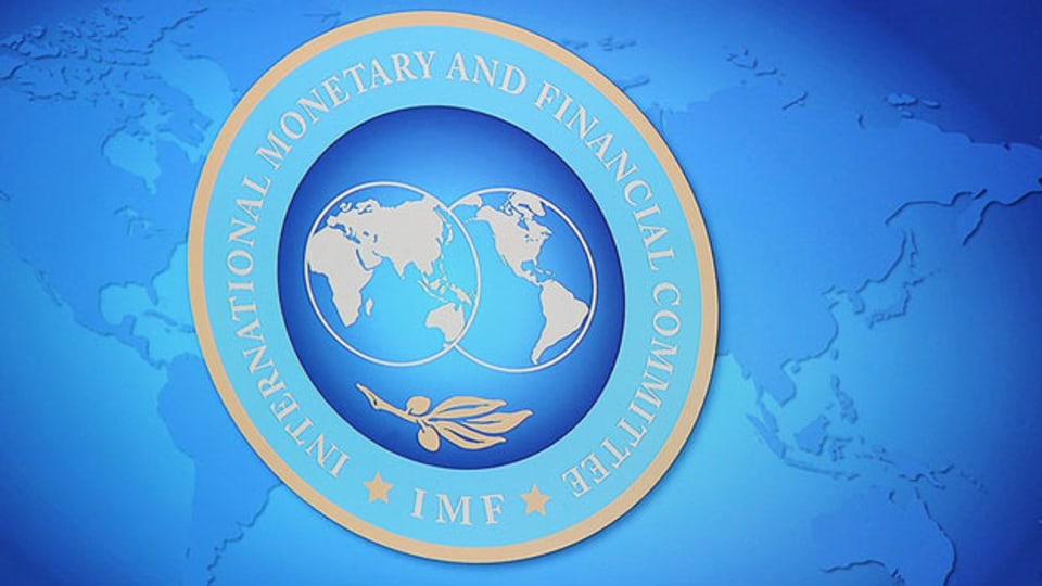 Logo des Internationalen Währungsfonds IWF.