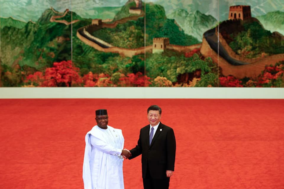 Die Präsidenten von Sierra Leone und China