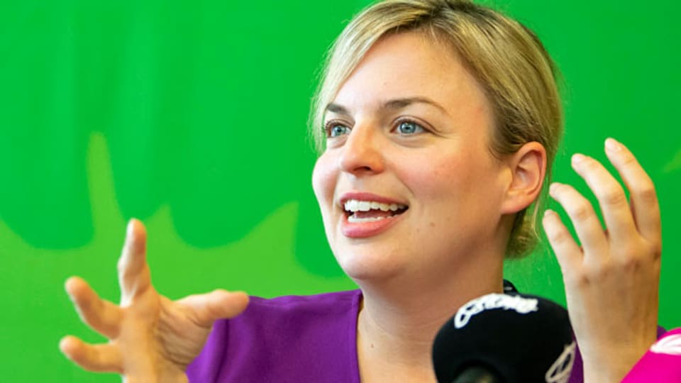 Katharina Schulze, die Spitzenkandidatin der Grünen in Bayern.