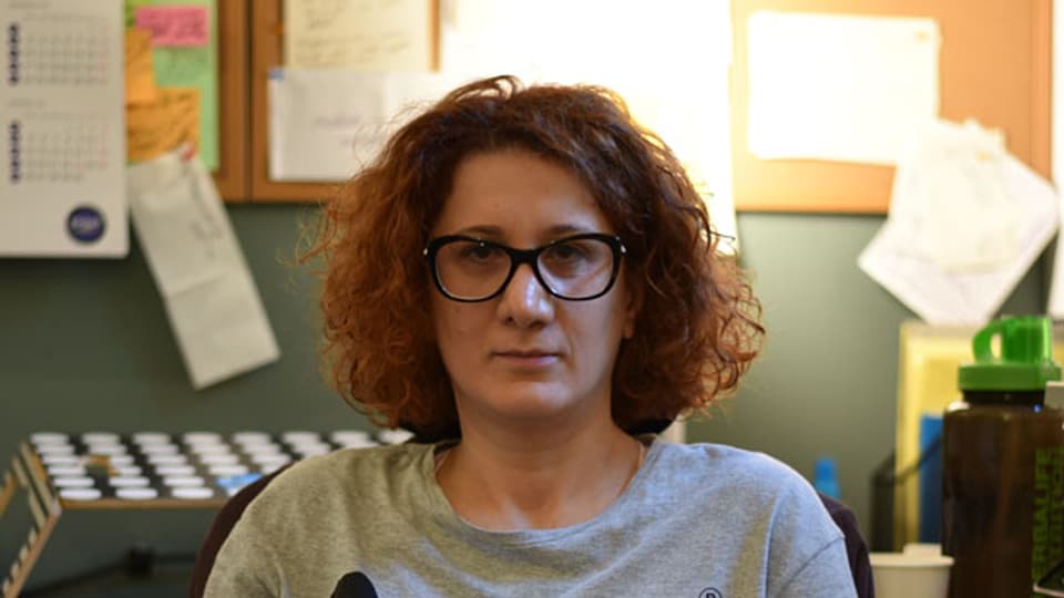 Tamar Tandashvili. Die Georgierin ist Psychoanalytikerin, Schriftstellerin und Menschenrechtlerin.