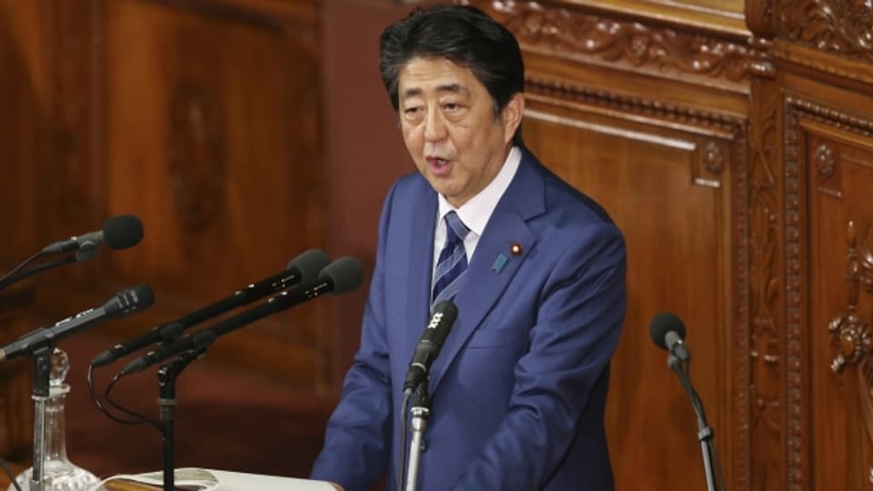 Der japanische Premierminister Shinzo Abe befindet sich momentan auf Staatsbesuch in China.
