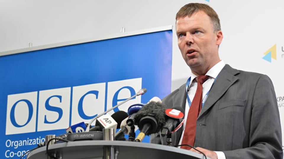 Alexander Hug, stellvertretender Leiter der OSZE-Sondermission in der Ukraine.