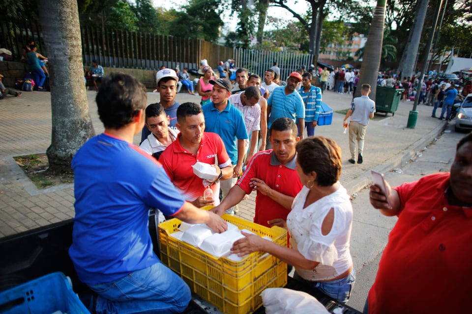 Venezolanische Flüchtlinge in Kolumbien